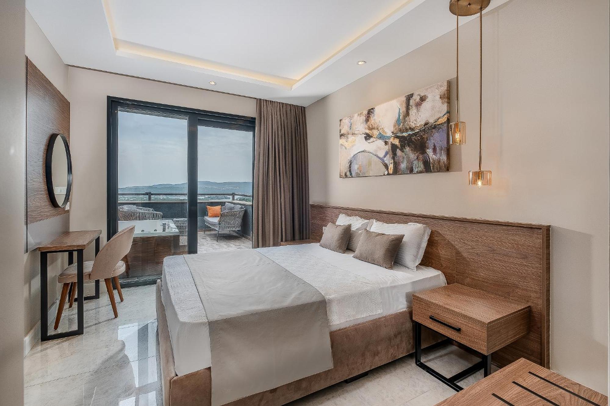 Montenegro Lodge Kavac Bilik gambar A bedroom at the hotel